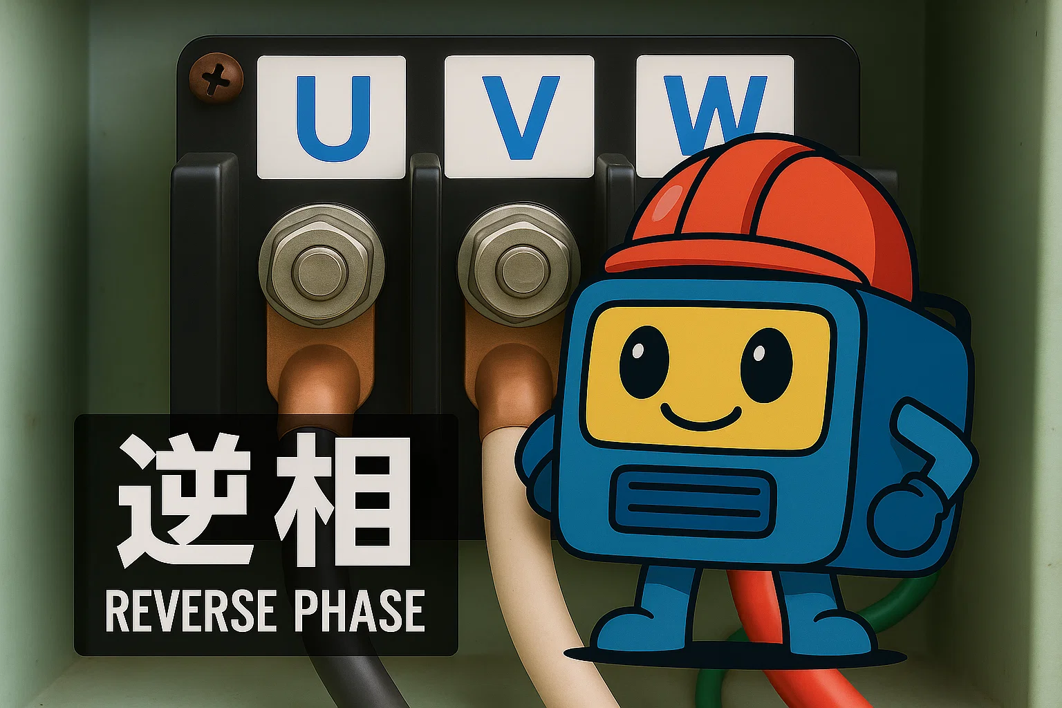 逆相ってなに?発電機の逆相トラブルと現場対策【教えて発電くん!】
