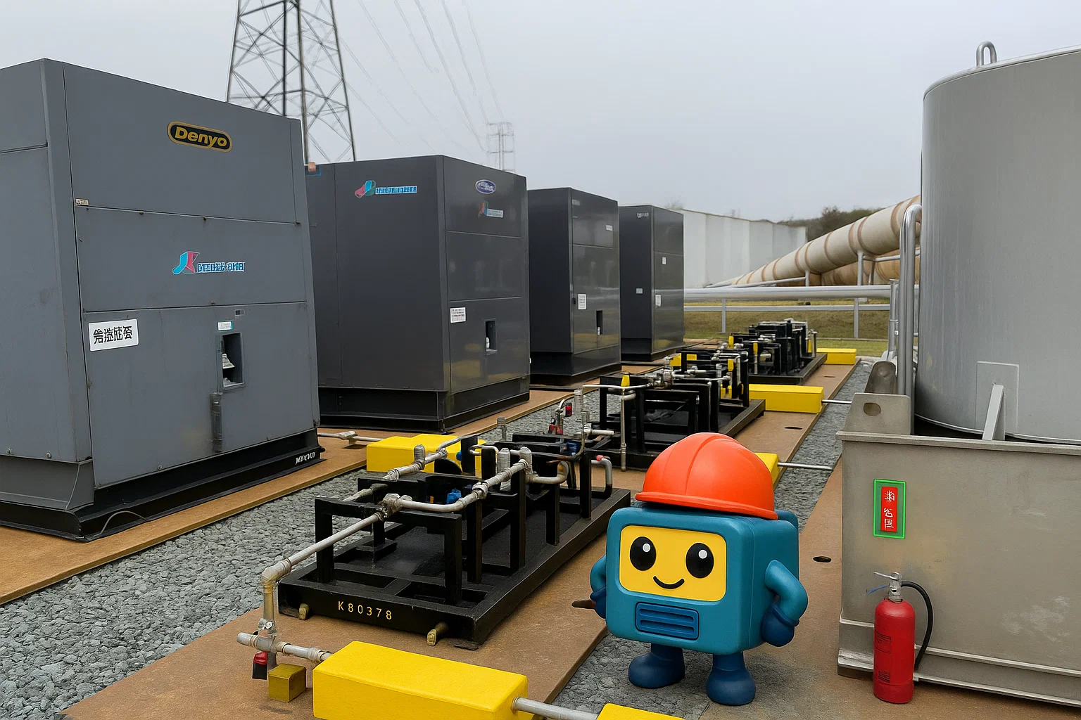 現場レポート〜発電機外部燃料フィルターユニットで交換作業が劇的にラクになる?〜教えて発電くん!