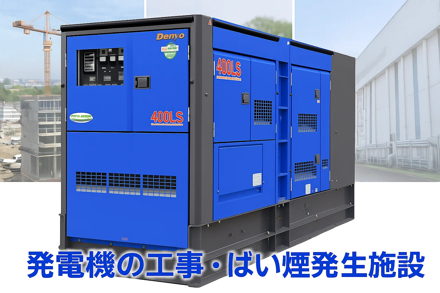 発電機の工事計画届・ばい煙発生施設の違いと基準は？燃料消費は100％負荷で判定！教えて発電くん！