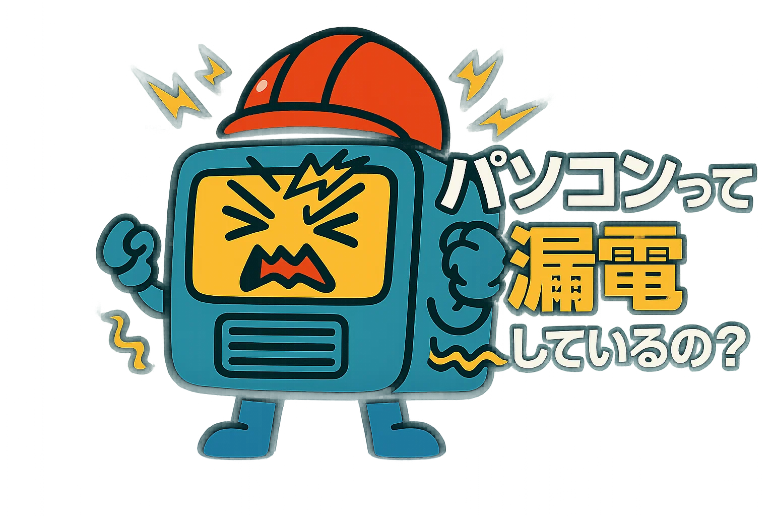 【教えて発電くん！】パソコンって漏電しているの？