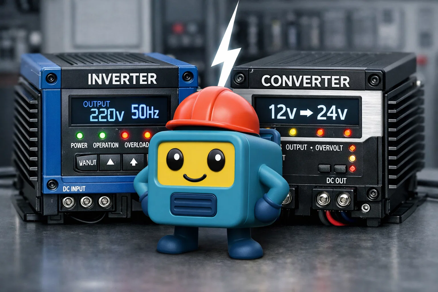 インバーターとコンバーターの違い、意外と知らない？発電機で困らないための超基本　教えて発電くん！